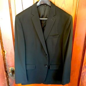 Banana Republic Men’s 2 Piece Tailored Fit Black Suit 46R